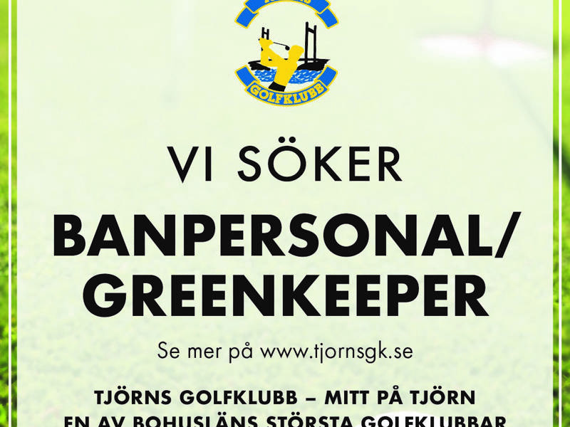 Nu söker vi banpersonal